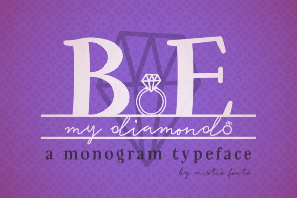 Be My Diamond: A Serif-Styled Font for Handmade Magic