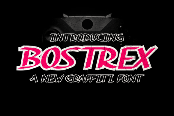 Bostrex Display Font for Handmade Creations