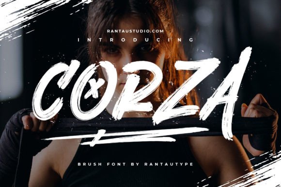 Corza: A Modern Display Font for Editorial Design