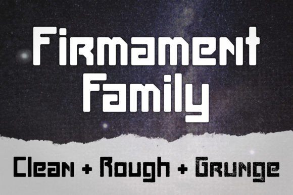 Firmament Family: A Retro-Futuristic Font for Bold Branding