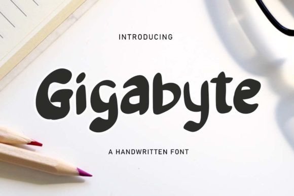 Gigabyte Font for a Polished Brand Look
