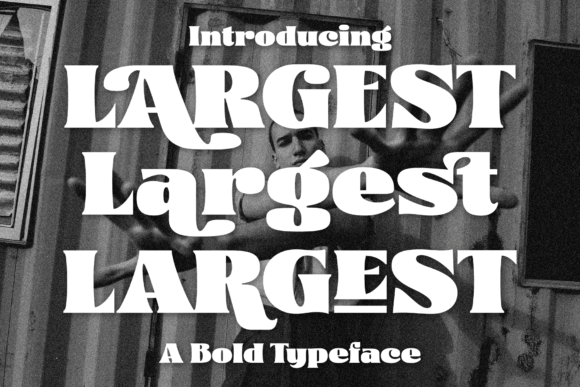 Largest Display Font for Web Design