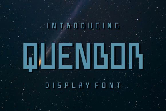 Quenbor Font for Modern Business Branding