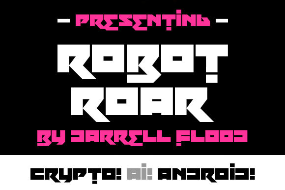 Robot Roar: A Futuristic Font for Bold Branding