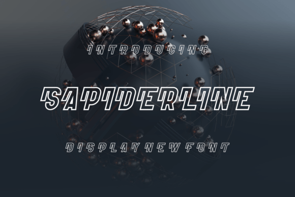 Sapiderline: A Quirky Display Font for Bold Web Design