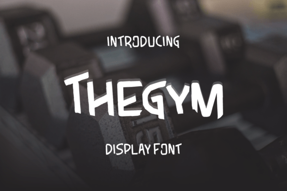 Thegym Font for Professional Branding