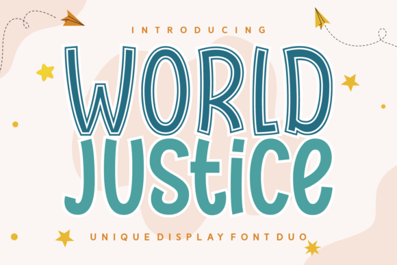 World Justice Font for Web Design